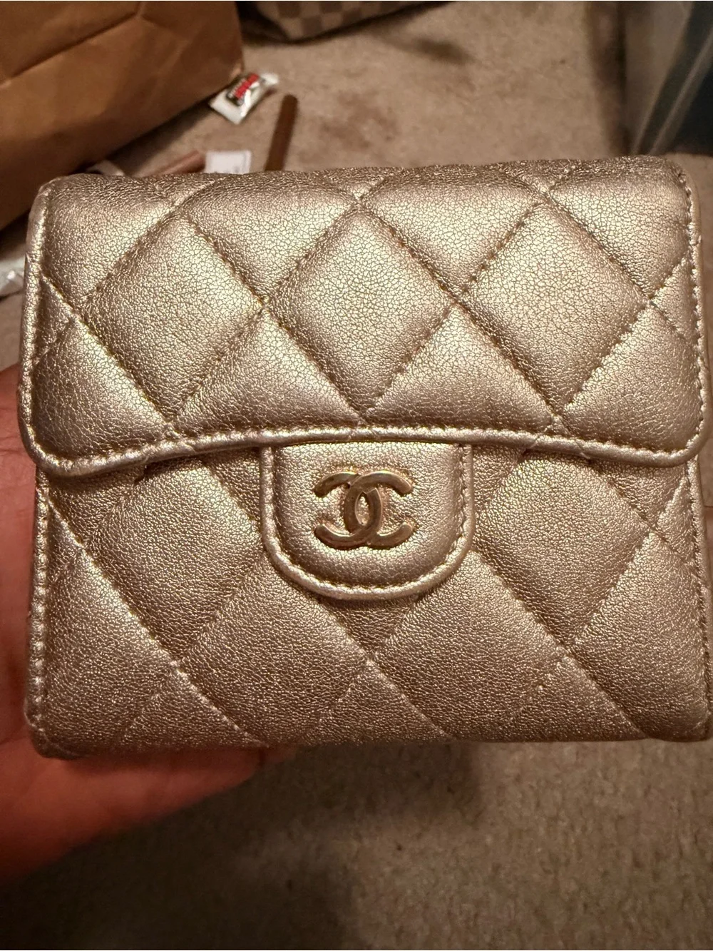 CHANEL mini quilted